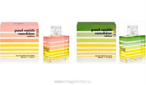Paul Smith выпустит парные ароматы Sunshine Editions 2013