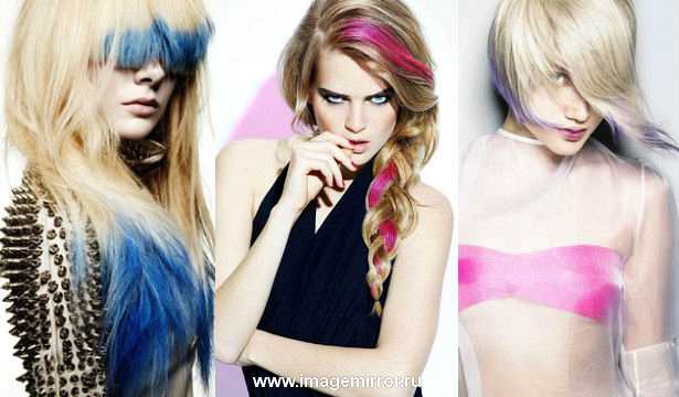 Цветные мелки для волос: как пользоваться